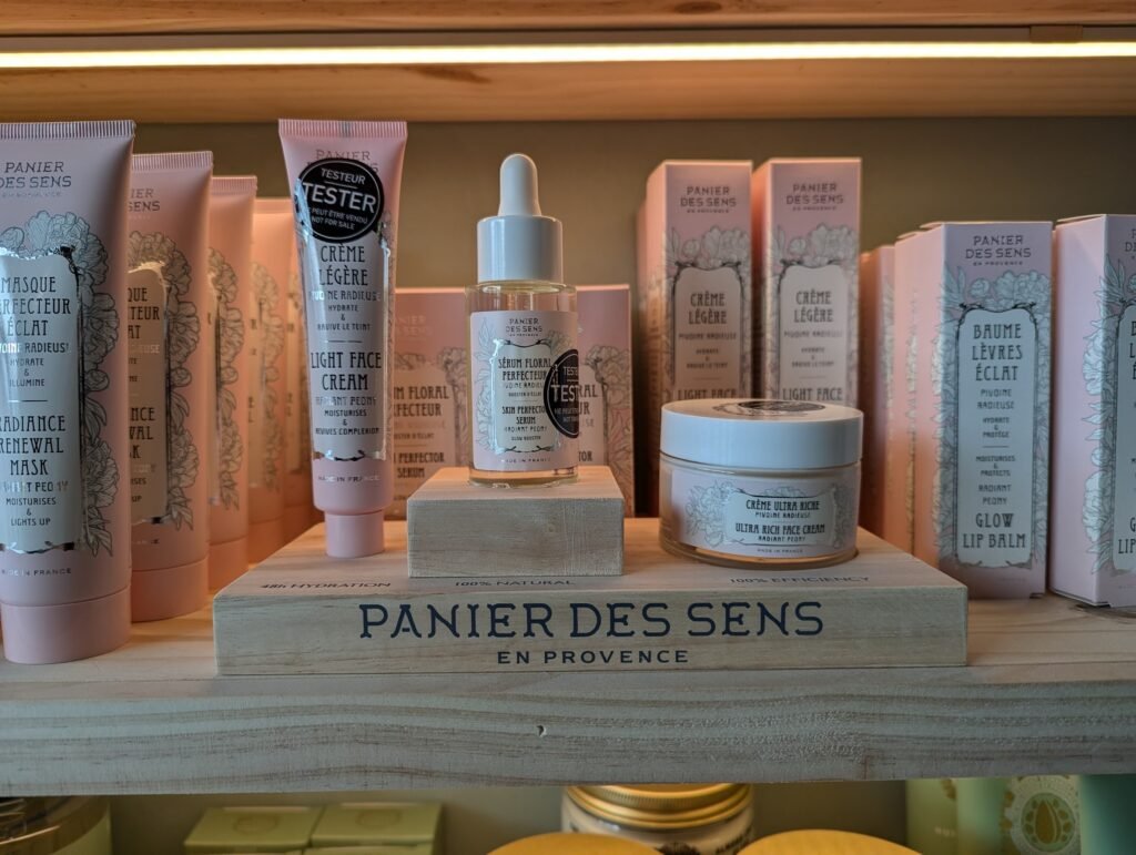 Produits cosmétiques Panier des Sens