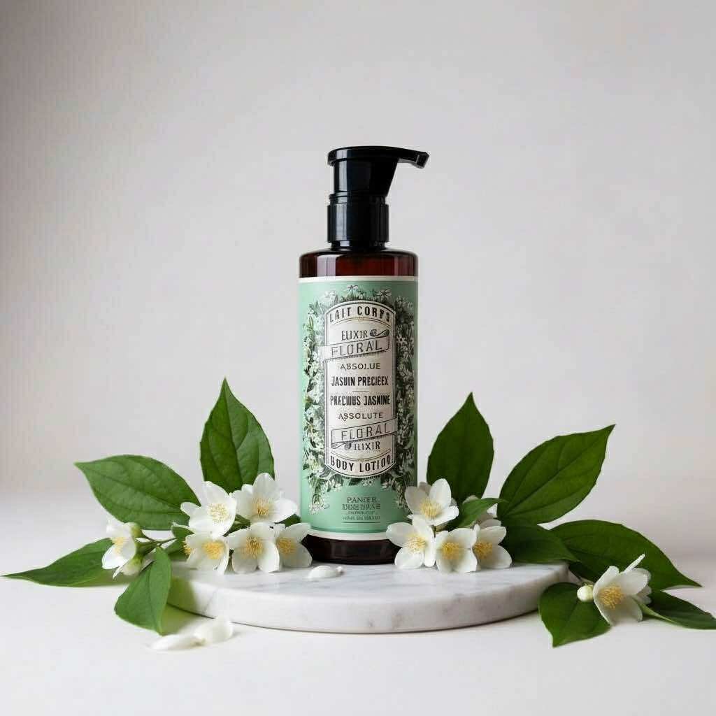 Lait pour le corps jasmin, panier des sens