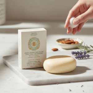 Panier Des Sens APRES-SHAMPOING SOLIDE | Amande Apaisante