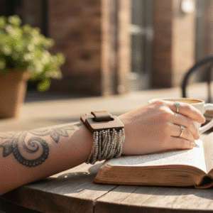 Bracelet fantaisie en perles