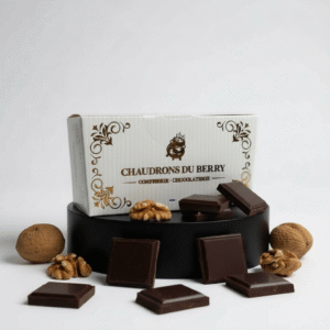 Ballotin assortiments noix chocolat au lait et noir - Chaudron du Berry - 60g