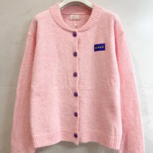 Gilet rose tout doux